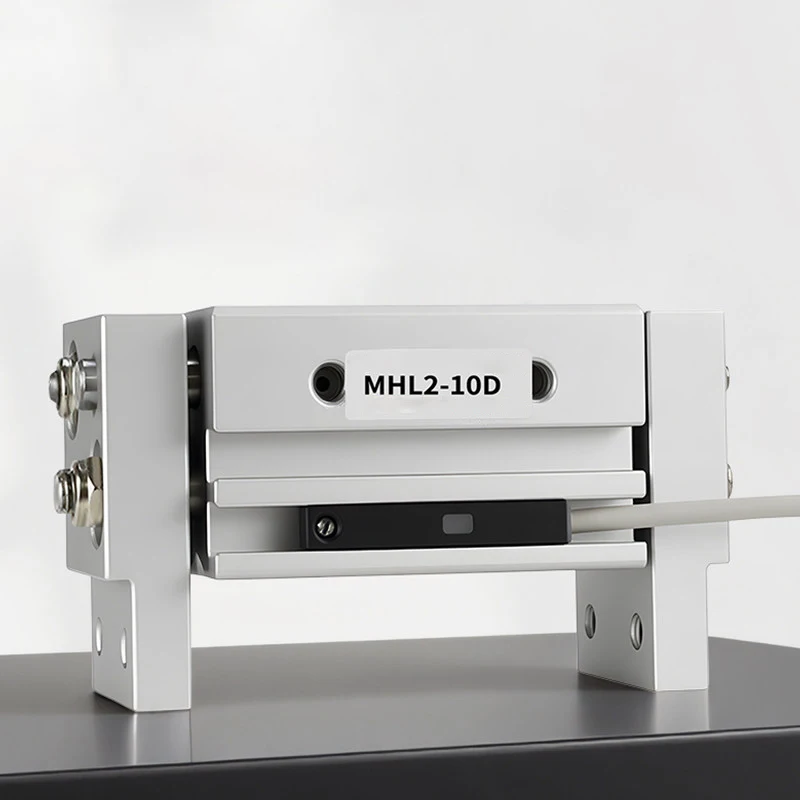 Фото Пневматический захватный цилиндр двойного действия MHL2-10D MHL2-16D MHL2-20D MHL2-25D/10D1/16D1/20D1/25D1/32D1/40D1/25D2 №1