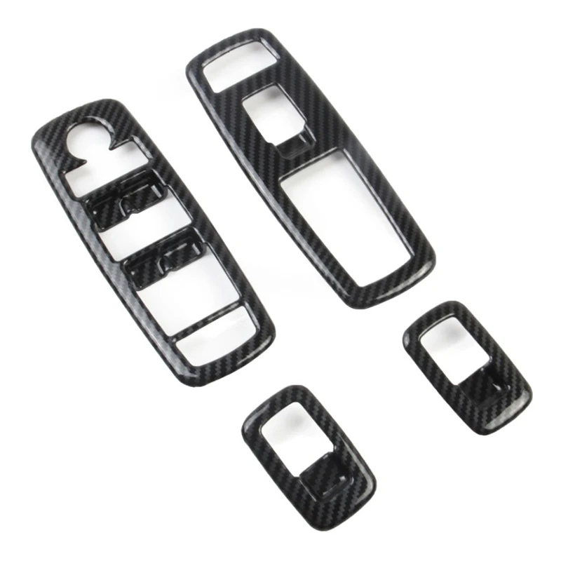 

Car Carbon Fiber Window Lift Trim Switch Panel Cover Trim For Dodge Charger 2011-2020 Accessories