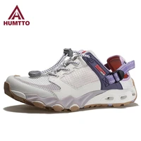 humtto women sandals fashion casual sneakers for womens 2022 summer breathable brand flat ladies luxury designer woman shoes