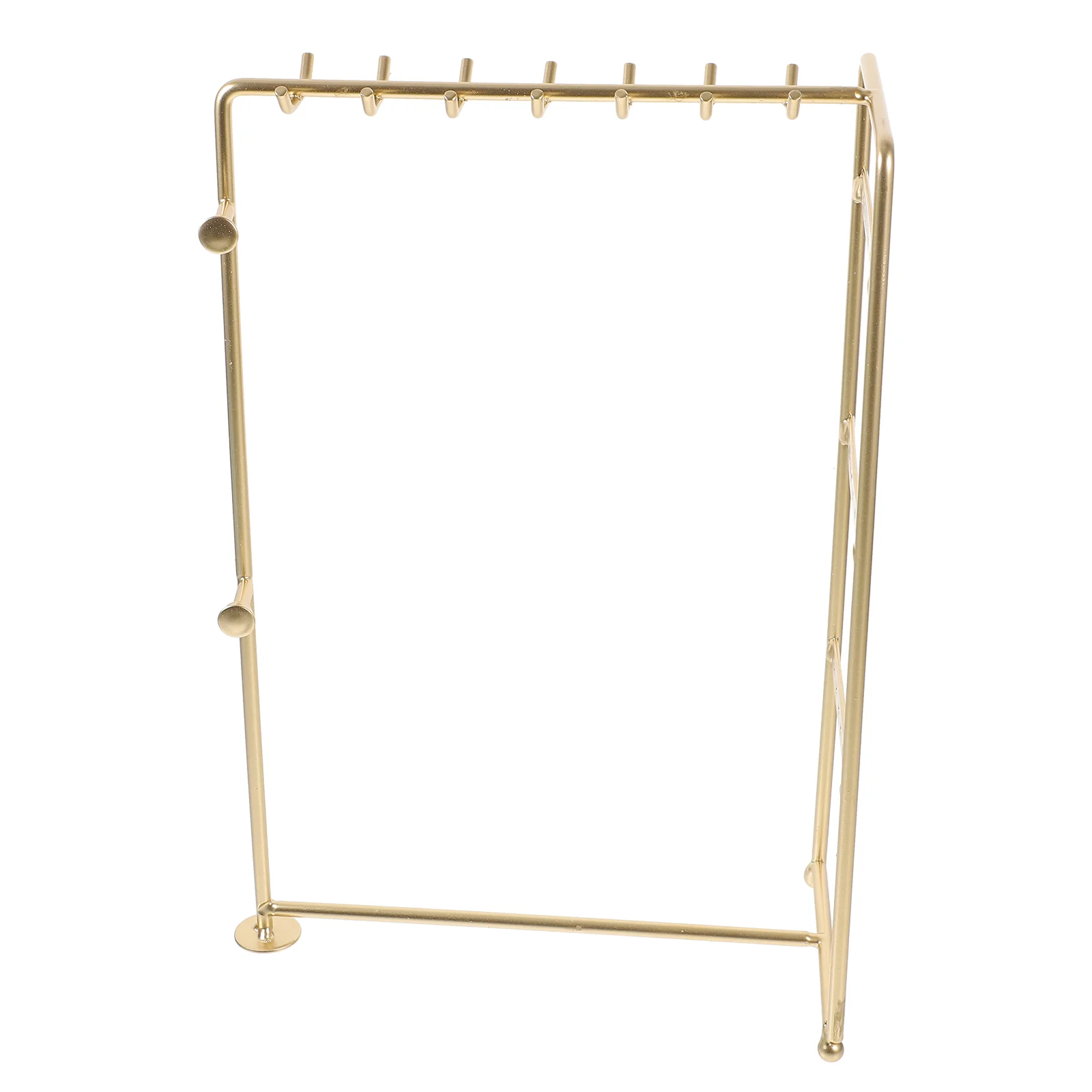 

Earring Holder Jewelry Display Organizers Stand Counter Wrought Iron Tabletop Delicate