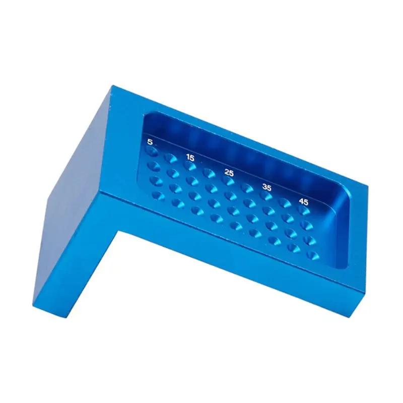 

T-type Measuring Ruler Scriber Hole Scribing Gauge Aluminum Measuring Carpentry Woodworking