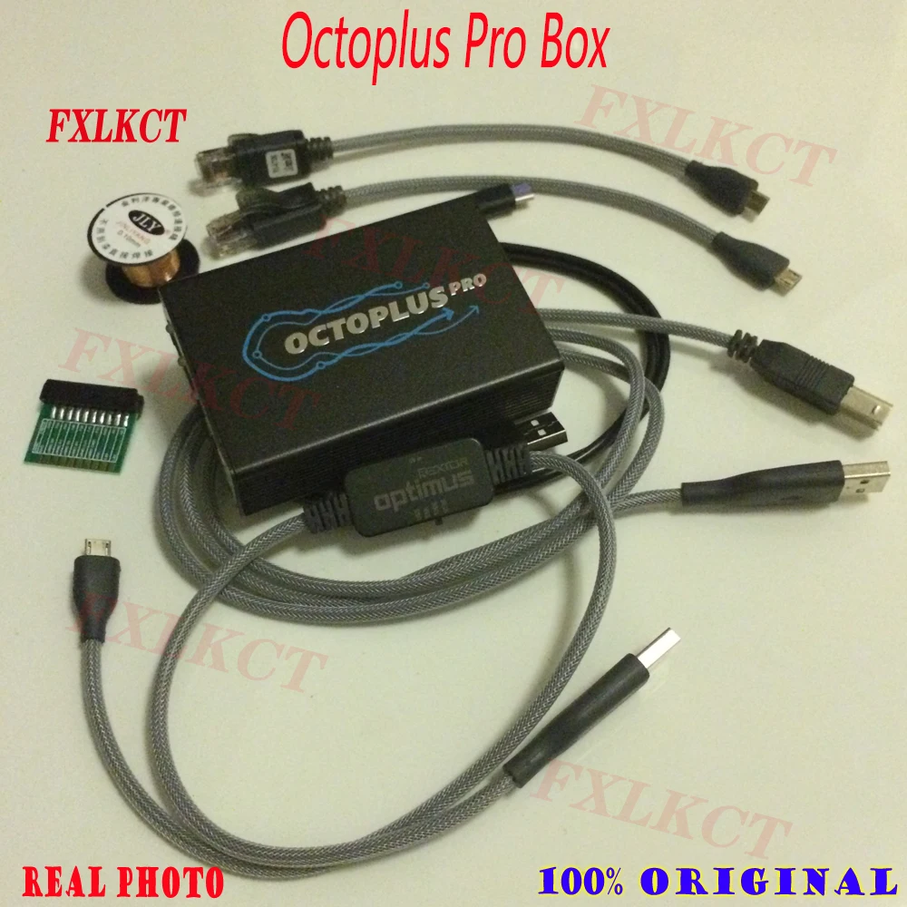 

Octoplus Pro Box with 7 in 1 Cable/Adapter Set (Activated for LG + eMMC/JTAG)