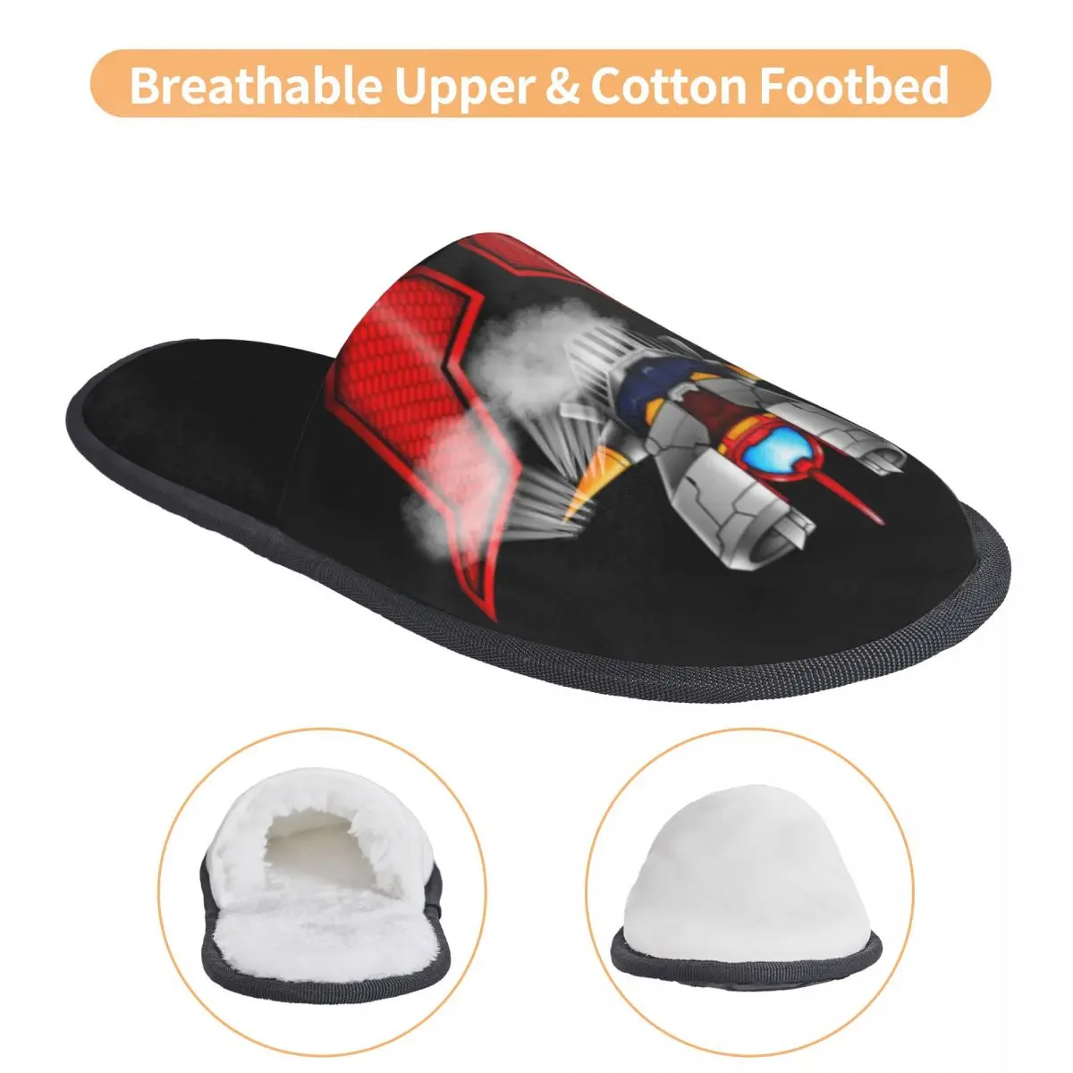 Тапочки Mazinger Z женские домашние с мягкой пеной эффектом памяти и нескользящей