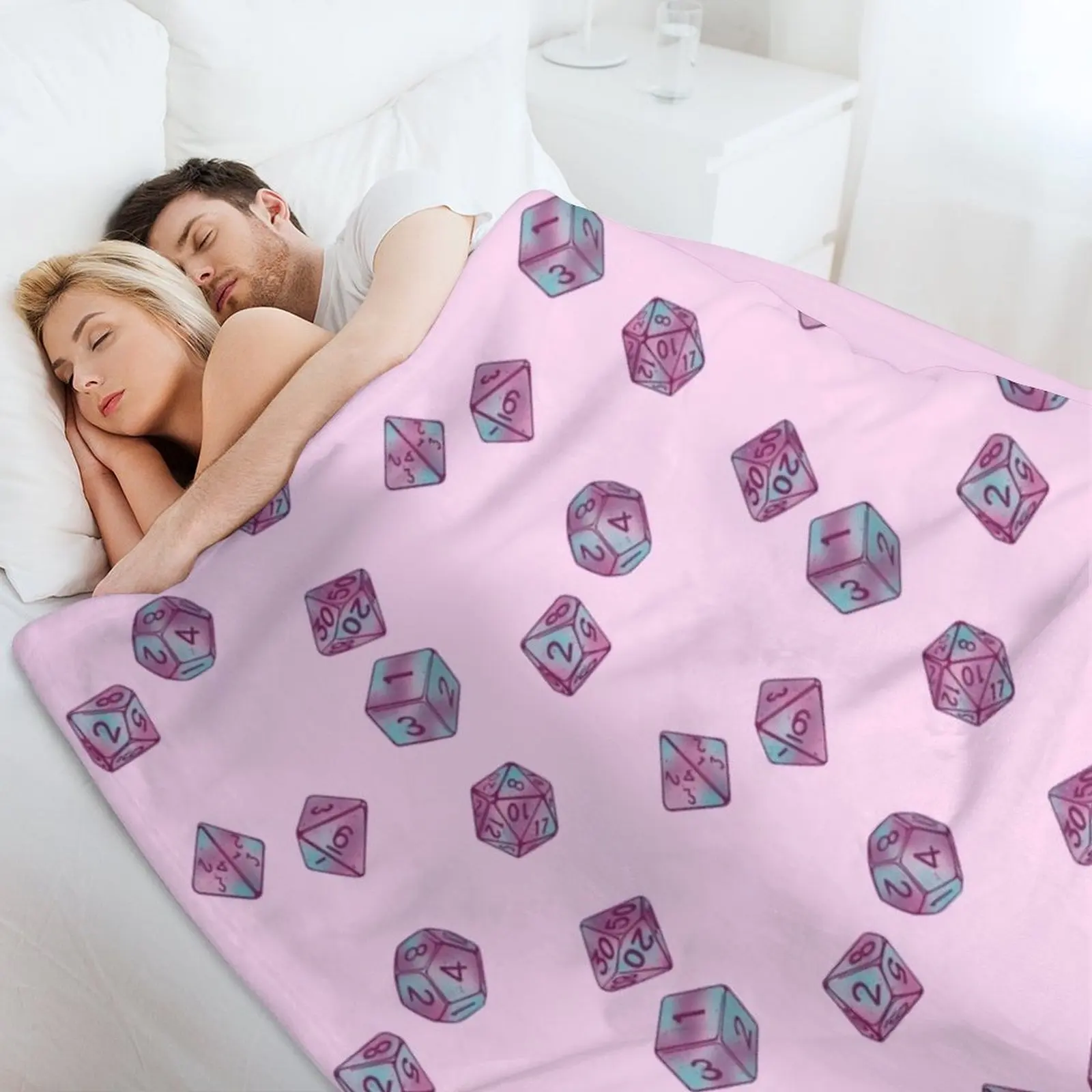 Полный набор одеял Unicorn Dice диван-кровать мягкие плед-одеяла