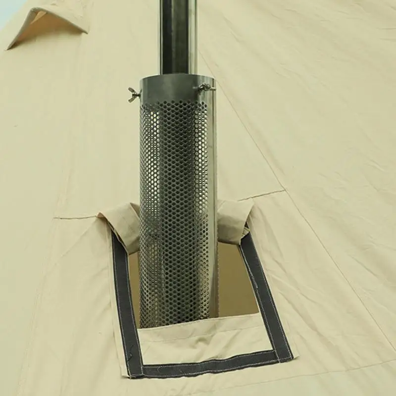 

Outdoor Wood Stove Pipe 304 Stainless Steel Chimney Pipe Reticulated Pellet Stove Pipe Chimney Pipe For Fireplaces Furnaces