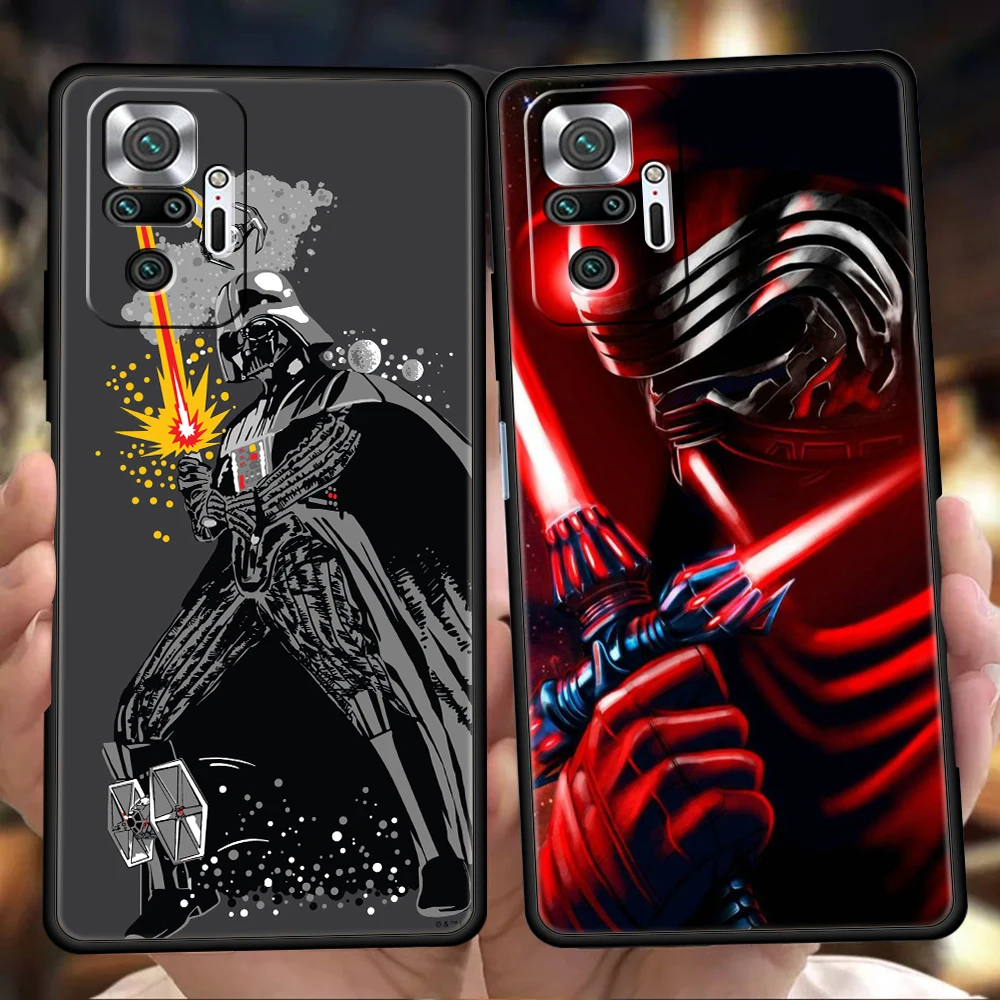 

Star Wars Phone Case Cover for Redmi K50 Note 10 11 11T Pro Plus 7 8 8T 9S 9 K40 Gaming 9A 9C 9T Pro Plus Soft Shell Fundas Bag