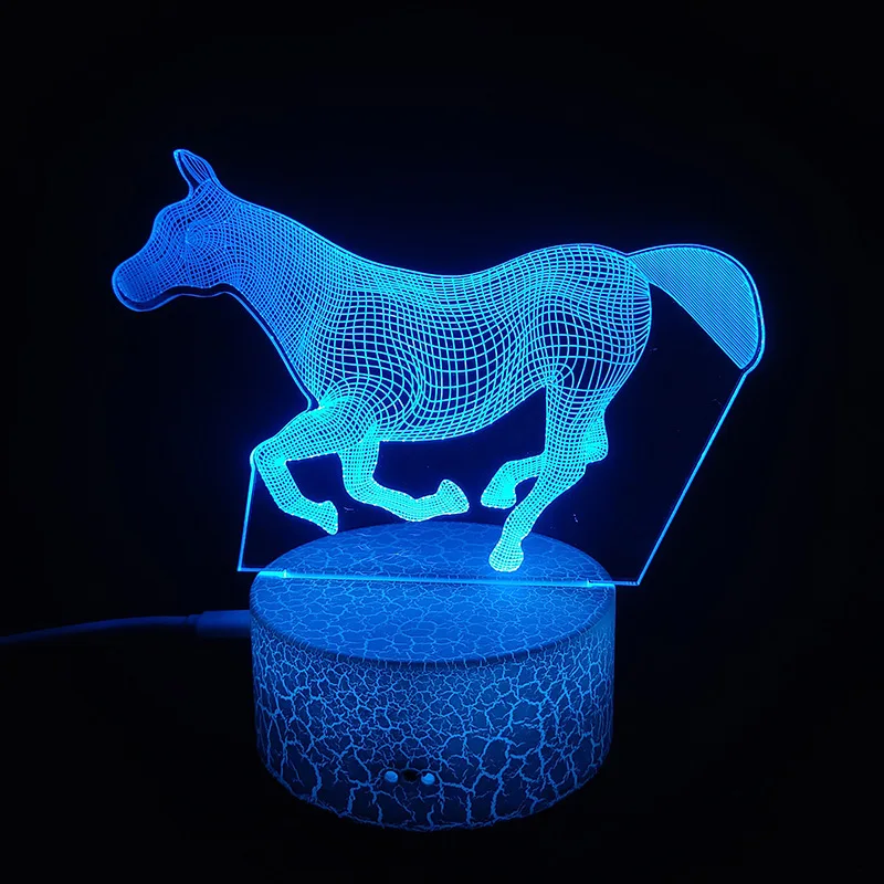 

Nighdn Unicorn Lamp for Kids 3D Night Light Touch 7 Color Changing Bedside Table Lamp USB Nightlight Bedroom Decor Unicorn Gift