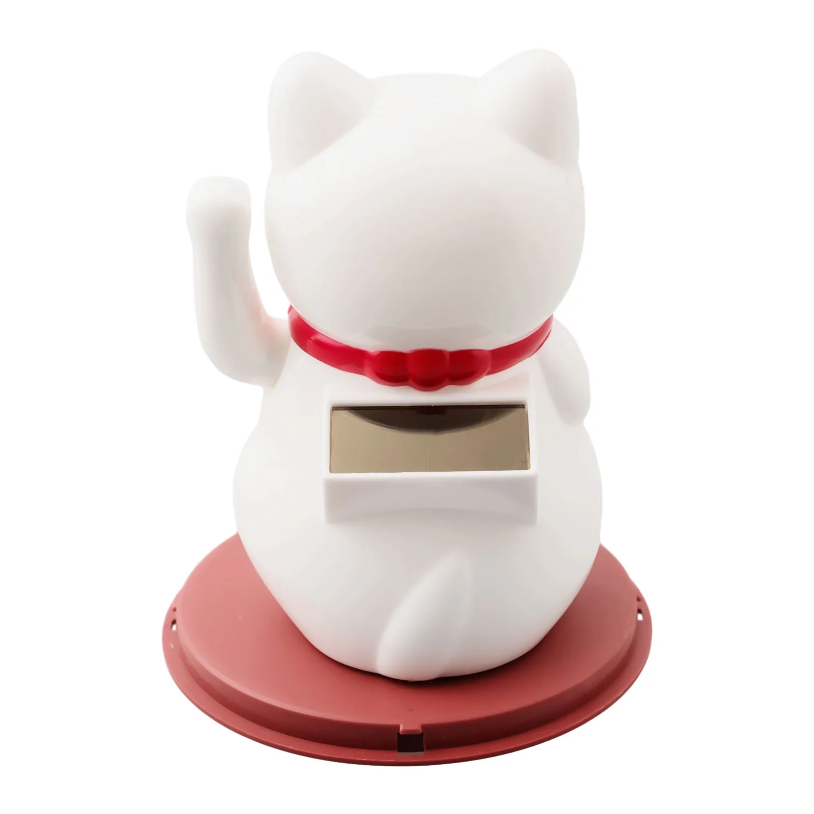 Lucky CFor At FFor Amily of Three SolFor Ar Powered WFor Aving OrnFor Ament for Good Luck (70 chFor ArFor Acters)