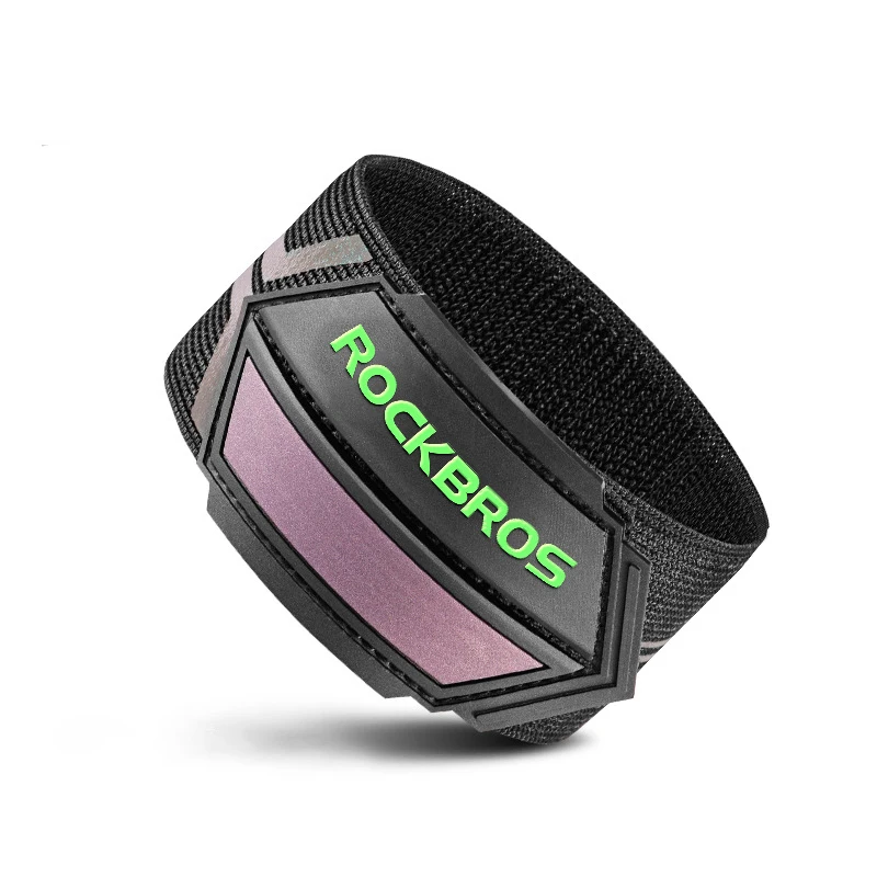 

1pcs ROCKBROS Bicycle Girdle Belt Outdoor Night Riding Reflective Leggings Belt Running Warning Arm Belt Safety
