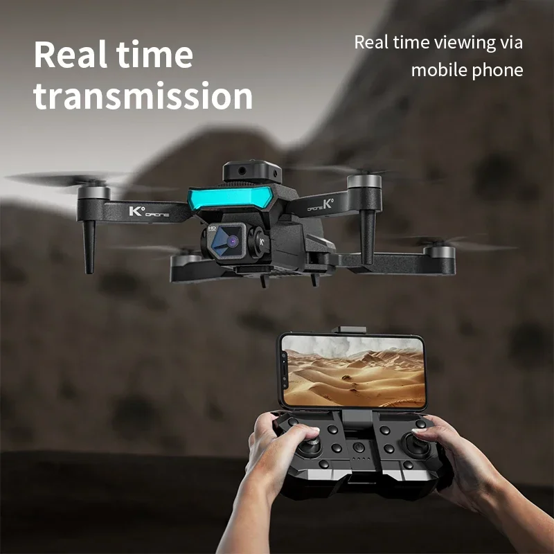 Дрон 4K Профессиональный 2-осевой карданный 360 ° обход препятствий бесщеточный