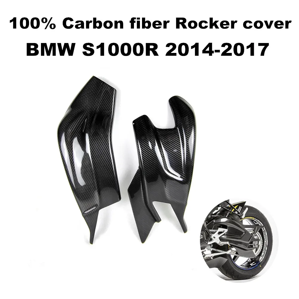 

3K Carbon Fiber Rear Rocker Decoration Panel Guard Cover For BMW S1000R 2014+ S1000 RR 2015- 2018 Motorcycle Fairing Parts