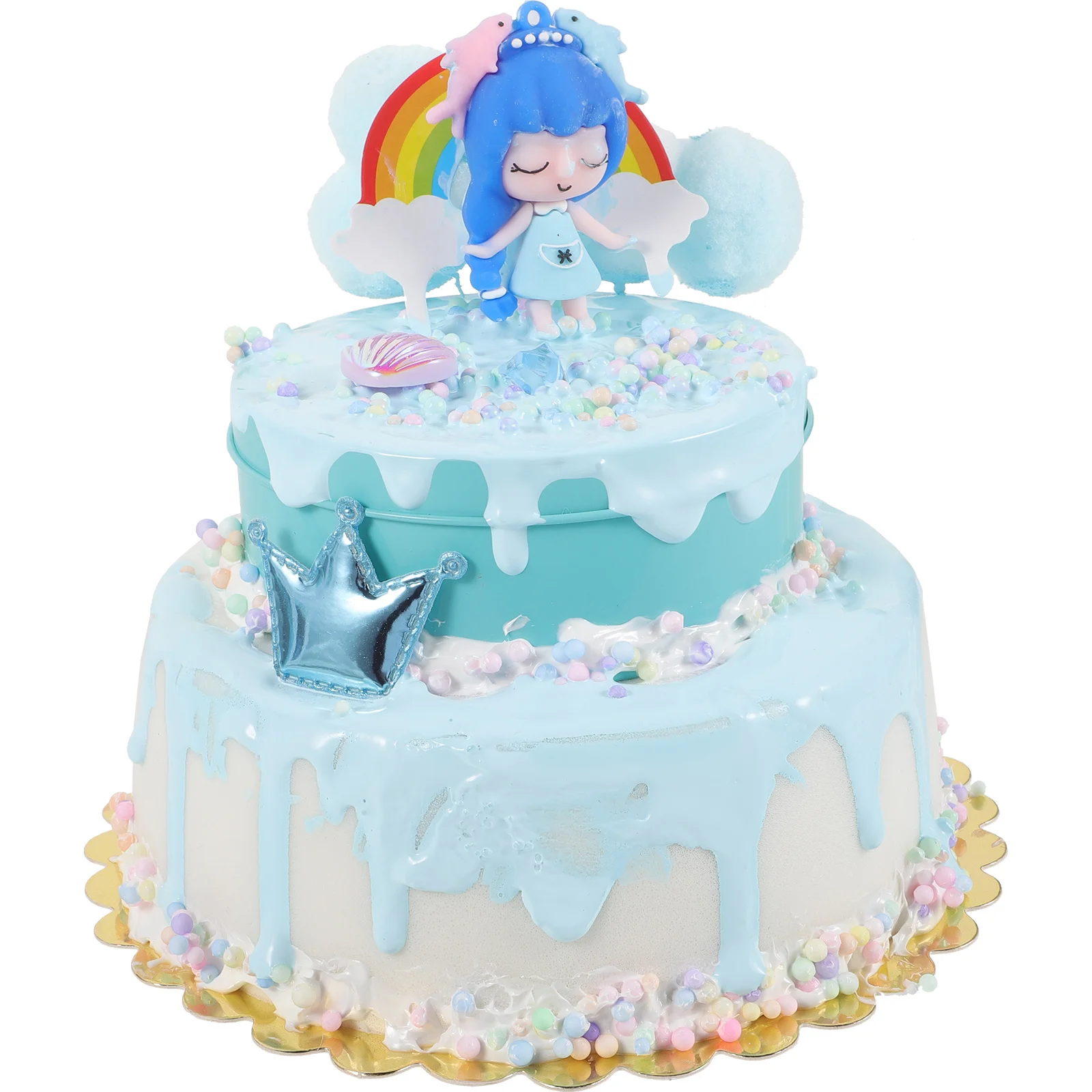 

Cake Models Photo Props Tabletop Decor Dessert Artificial Cakes Delicate Fake Desserts Toy