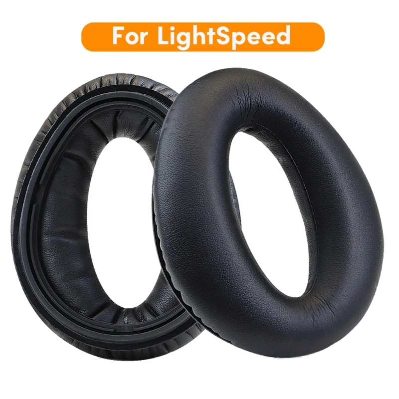 

Earpads for Light speed Aviation Headset,Ear Pads Cushions Noise Isolation Memory Foam ProteinLeather Earpad Replacement