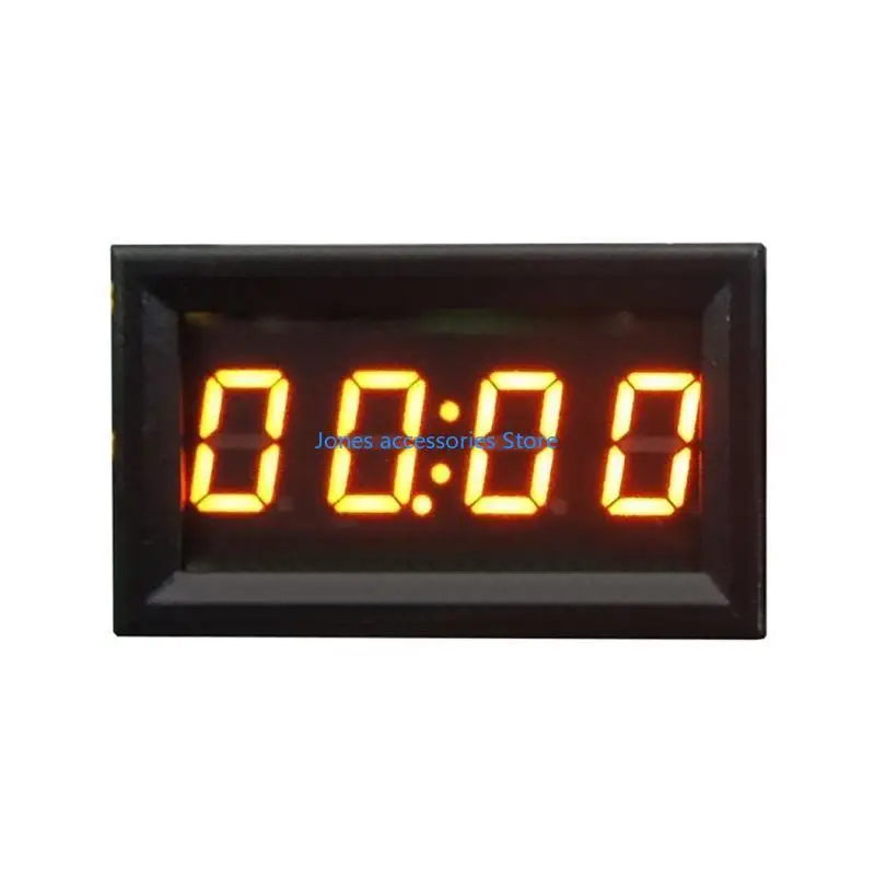 

W8KD Clear Digtal Clock 12 В/24 В Светодиодные часы для автомобильного грузовика приборной панели приборной панели.