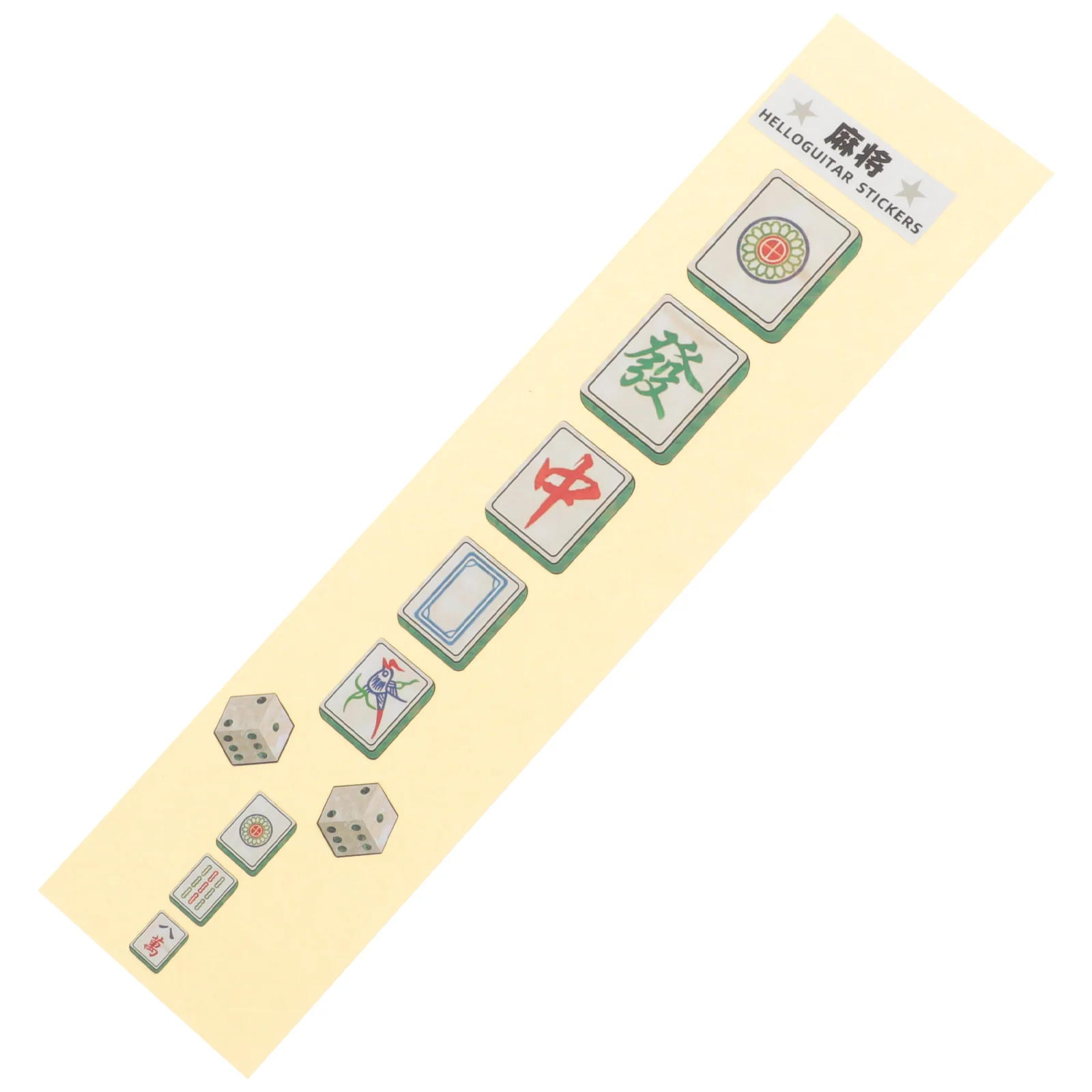 

1 Sheet Delicate Decorative Guitar Fretboard Sticker