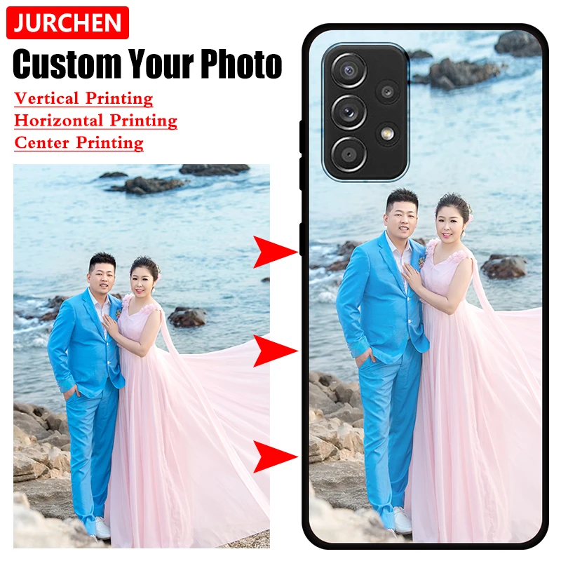 Фото Чехол с индивидуальным фото для Samsung Galaxy A54 A53 A12 A13 A32 A22 A73 A11 A70S A03 A27 M13 M52 M54 M23 M32 M33 M34 F23 F52 A22S, стеклянный №1