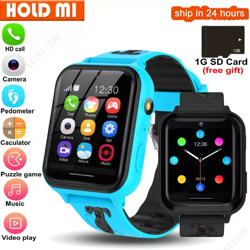 

Kids Watch Music Game Smartwatch for Children with 1G SD Card 2G Baby Watch Clock Play Game Music Watch Boys Girls Gifts