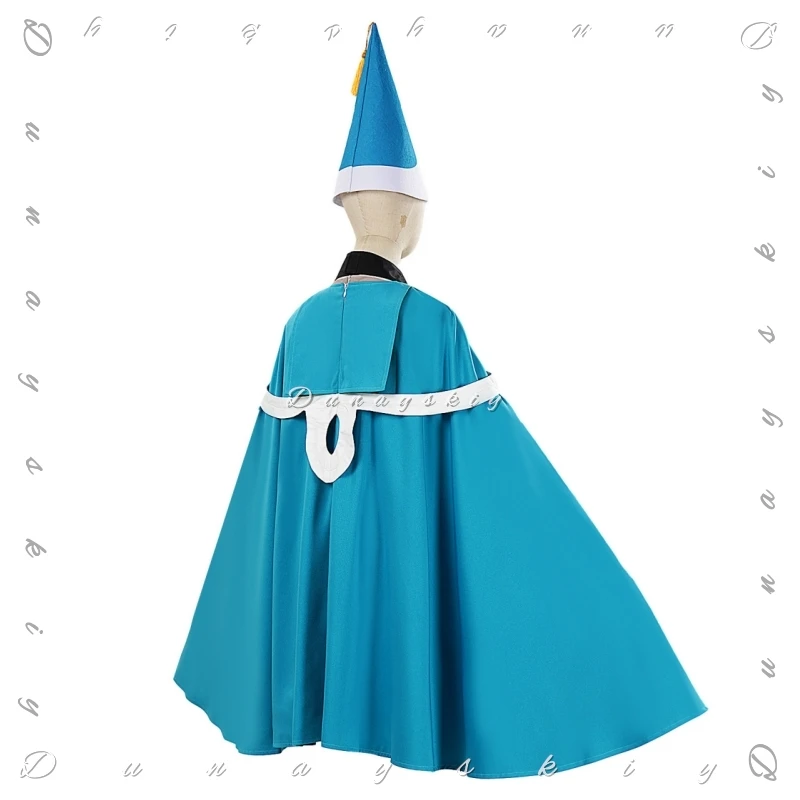 Фото Костюм для косплея Witch Hat Atelier Coco Tetia Richeh: Униформа ученицы, дизайн многослойной накидки в бирюзовых и землистых тонах №4