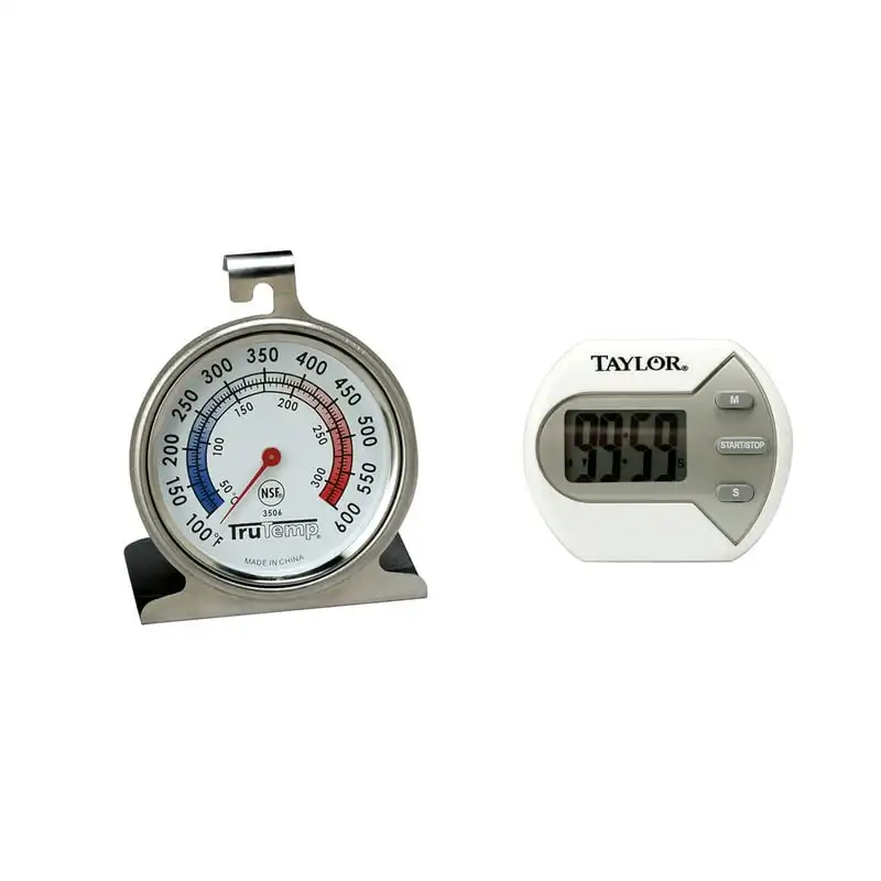 

Digital Timer & 3506 Oven Dial Thermometer Temperature probe Pt