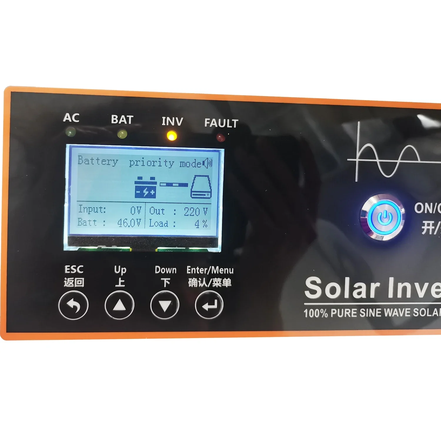 5 кВт 6 8 10 12 15 постоянного тока 48 В до переменного 230 Mppt 5000 Вт Гибрид сетевого