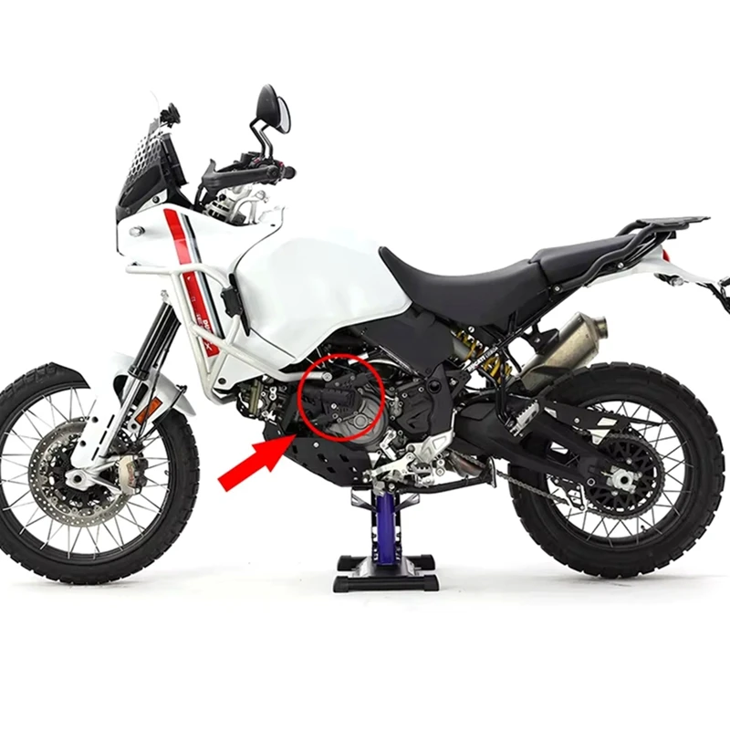 Защитная крышка водяного насоса мотоцикла для DUCATI Desert X 2022 2023 аксессуары боковой