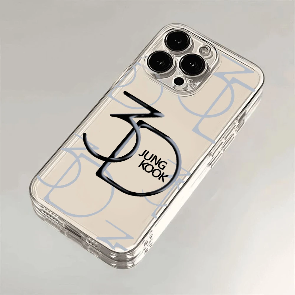 Чехол для телефона J-JUNGKOOK 3D JK Samsung S24 S23 S22 S21 S20 S10 FE Note20 Note10 Plus Ultra Lite 5G прозрачный