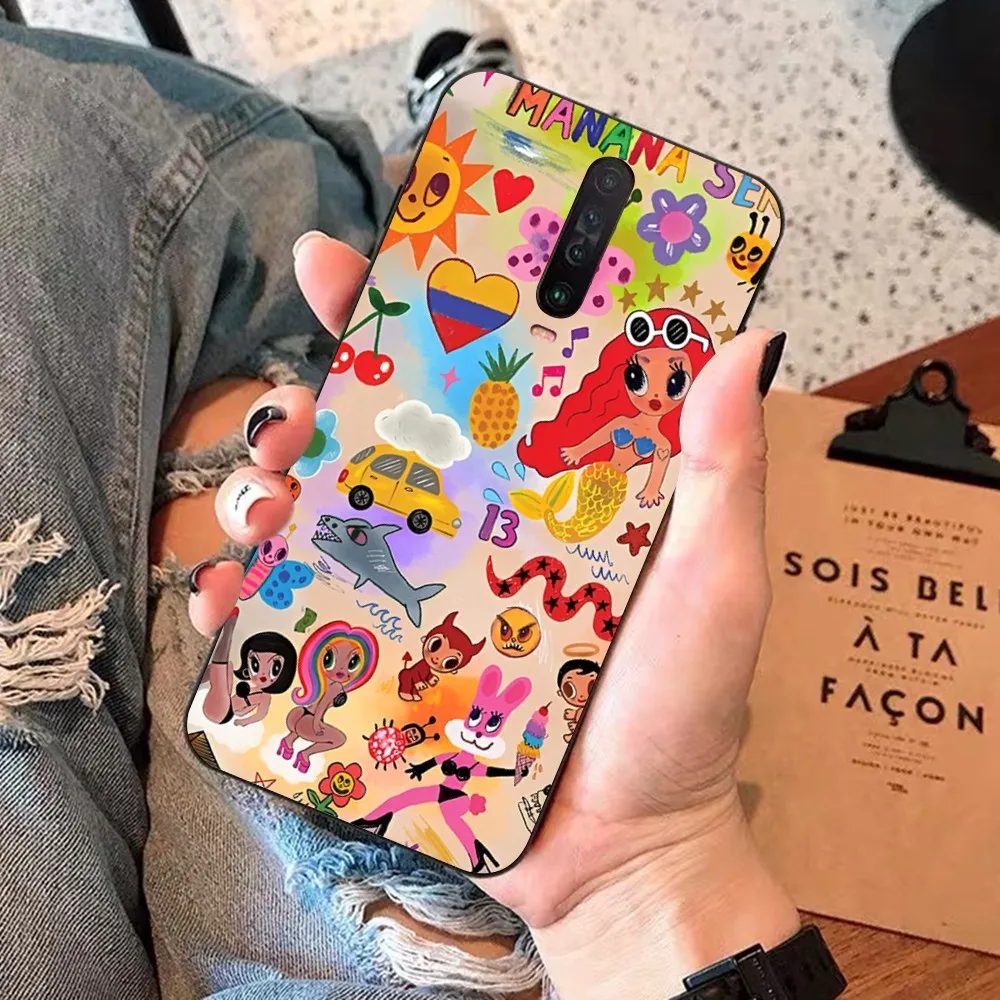 Karol G Manana Sera Bonito Чехол для телефона Redmi 5 6 7 8 9 10 plus pro A GO K20 K30 K40 F3 Fundas