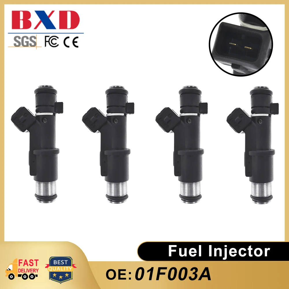 1/4 шт. топливный инжектор 01F003A для PEUGEOT 406 407 607 807 CITROEN C8