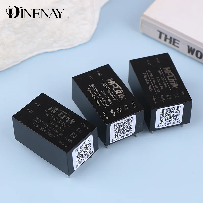 HLK-PM01 Сверхмаленький модуль питания от 220 В до 5