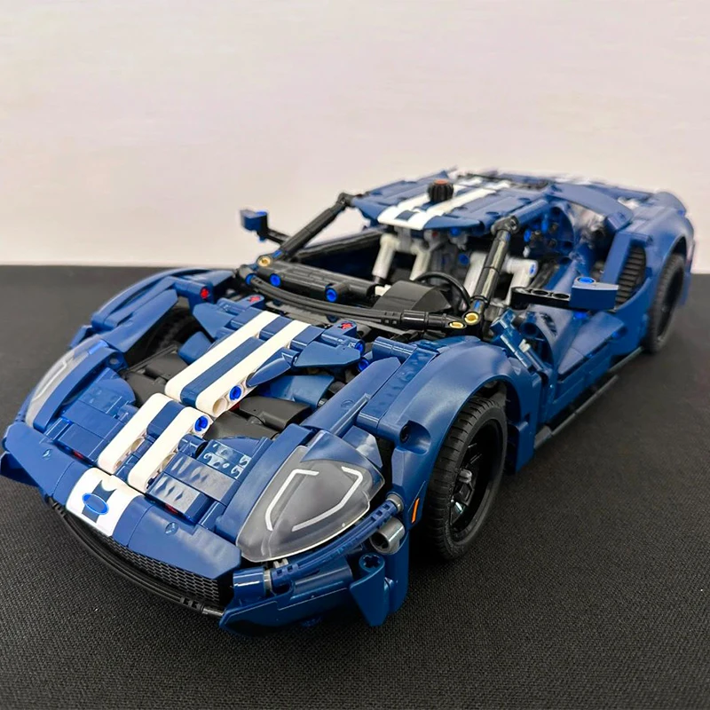 

New 1466PCS 1:12 Ford GT Sport Car Building Blocks 42154 Racing Vehicle Assemble Bricks Toys MOC Gifts For Adult Kids