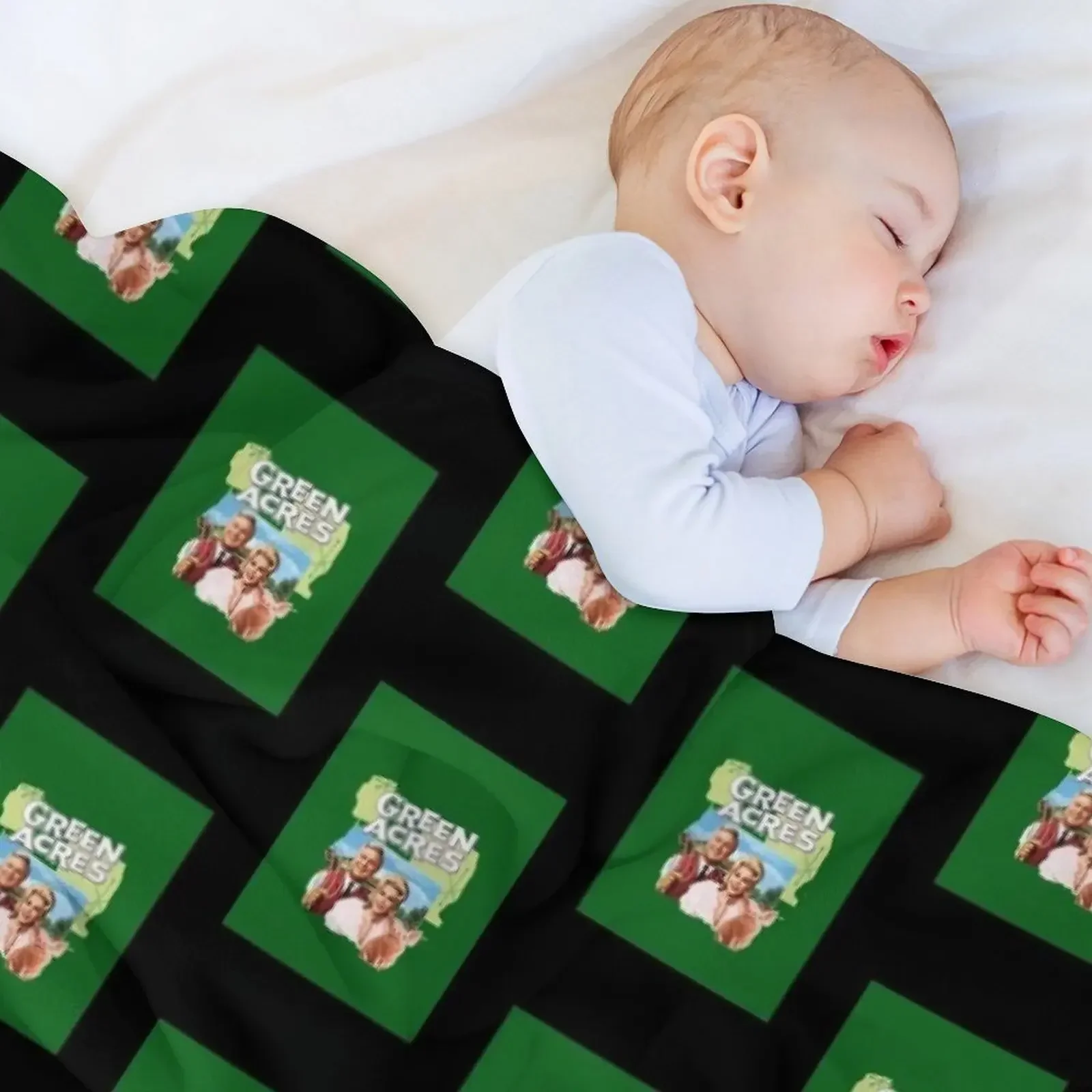 Зеленая футболка с рисунком 3248 плед одеяло Рождественское украшение одеяла для