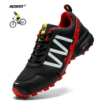 Cycling Shoes Road Bike For Men White 2023 Sell Well Non-slip Mountain Bicycle Shoes Mtb Breathable Women Speed Racing Sneakers