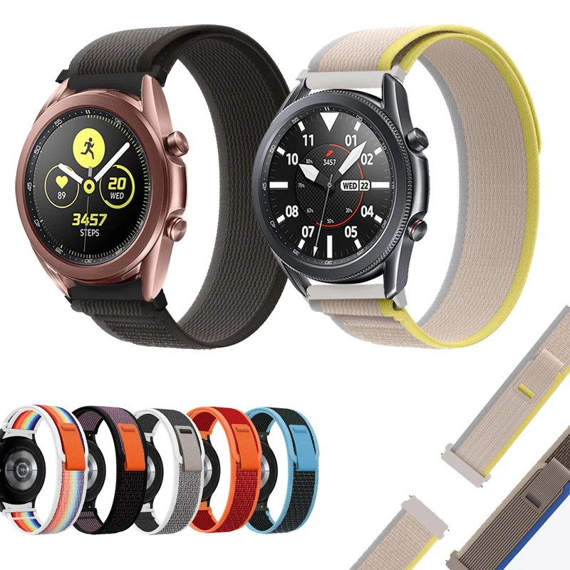 

Ремешок нейлоновый для Samsung Gear S3 46 мм/Watch 3 45 мм, 22 мм
