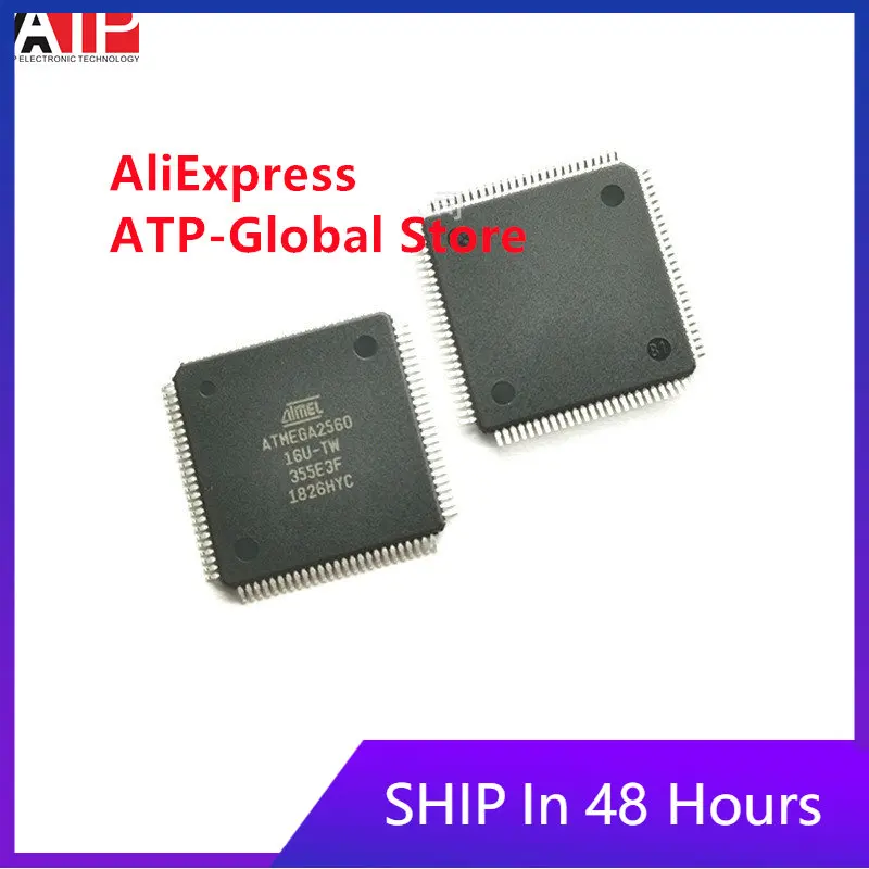 

1PCS Original 100% Spot ATMEGA2560-16AUR Microcontroller -MCU TQFP-100 Integrated Chip IC Electronic Components Inquiry
