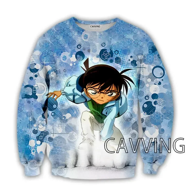 phechion толстовка с 3D-принтом детектива Конан