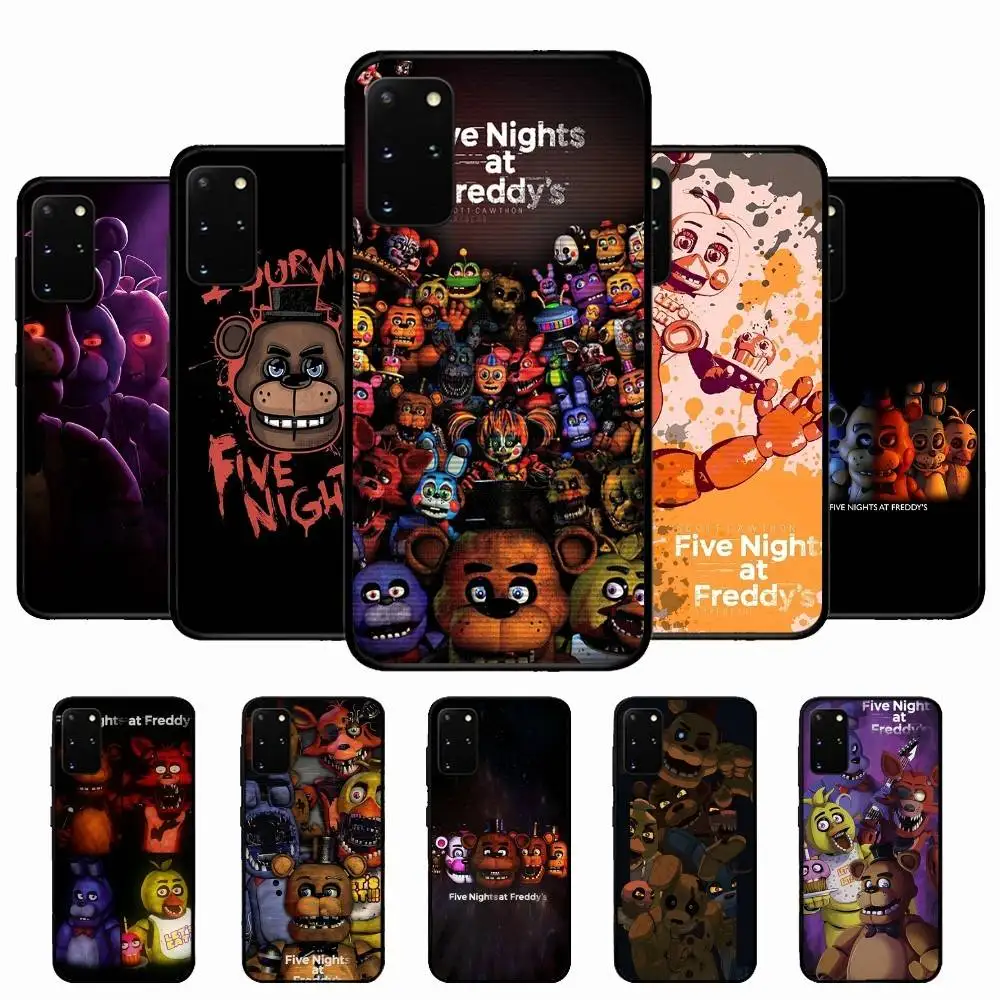 Фото Чехол AmineF- Fnaf F-Five-nights-At-Freddys для телефона Samsung S 24 fe 25 Ultra plus 20 lite 21 30 22 23 24 22 Ultra 5G Fundas №1