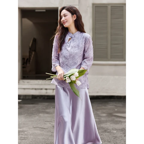 Vimly Комплект юбок в китайском стиле