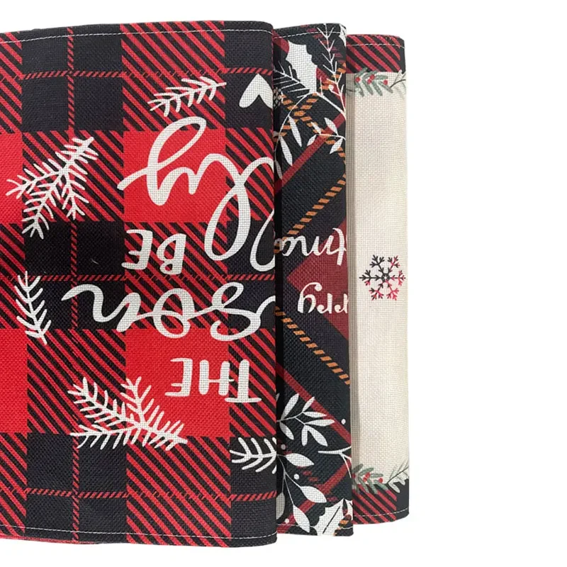 Коврики для стола с неошиваемым принтом Хорошие знамения льняная подставка