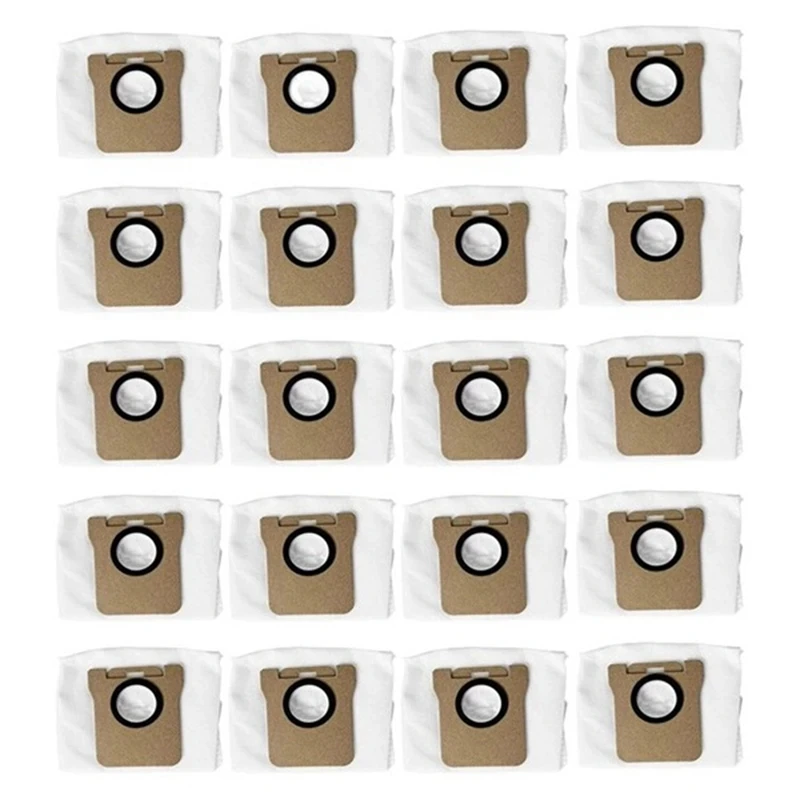 

20Pcs Dust Bags Parts Robot Vacuum Cleaner Accessories For Dreame Bot L10S Ultra/ S10/ S10 Pro