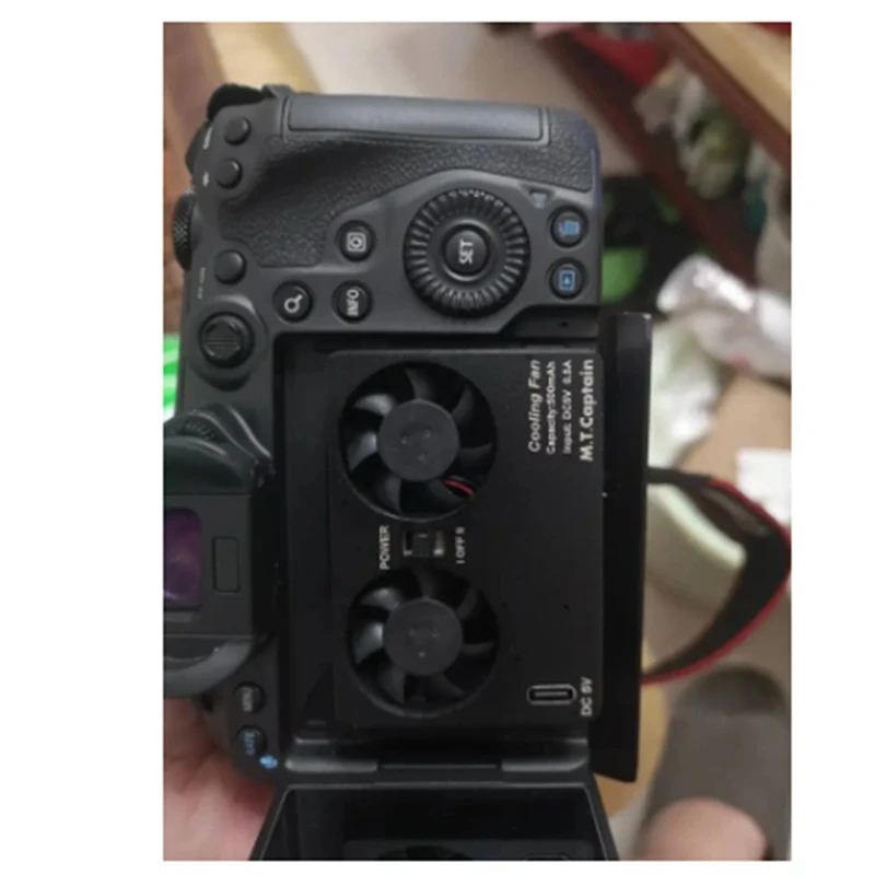 Портативный радиатор системы охлаждения для Canon R5 R6 SONY A7M4 A7S3 A7C ZV-1