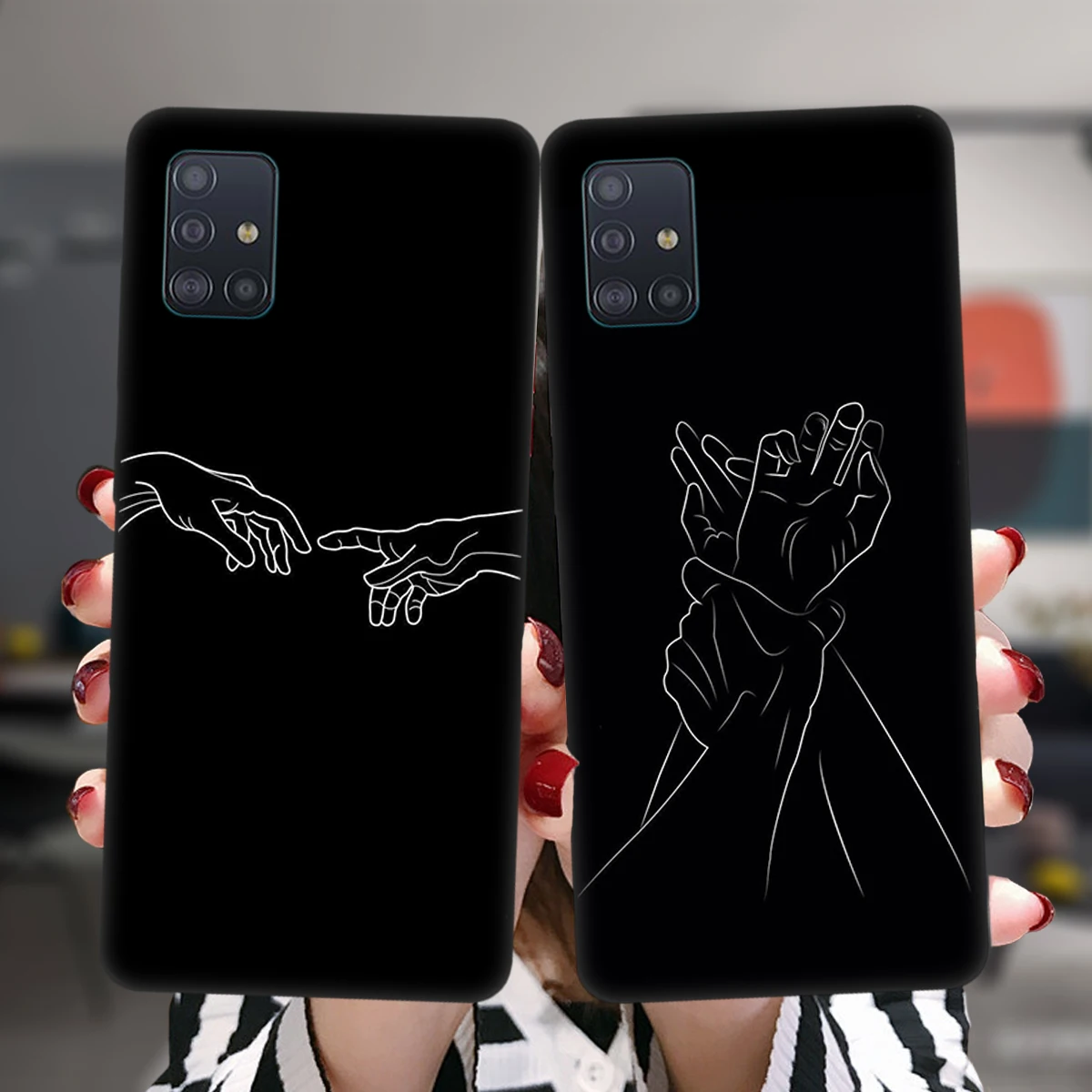 

Abstract Art Lines Case for Samsung Galaxy A03 Core A13 A32 A52S 5G A50 A51 A52 A70 A71 A72 A12 A21S A20 A30 A42 Soft TPU Cover