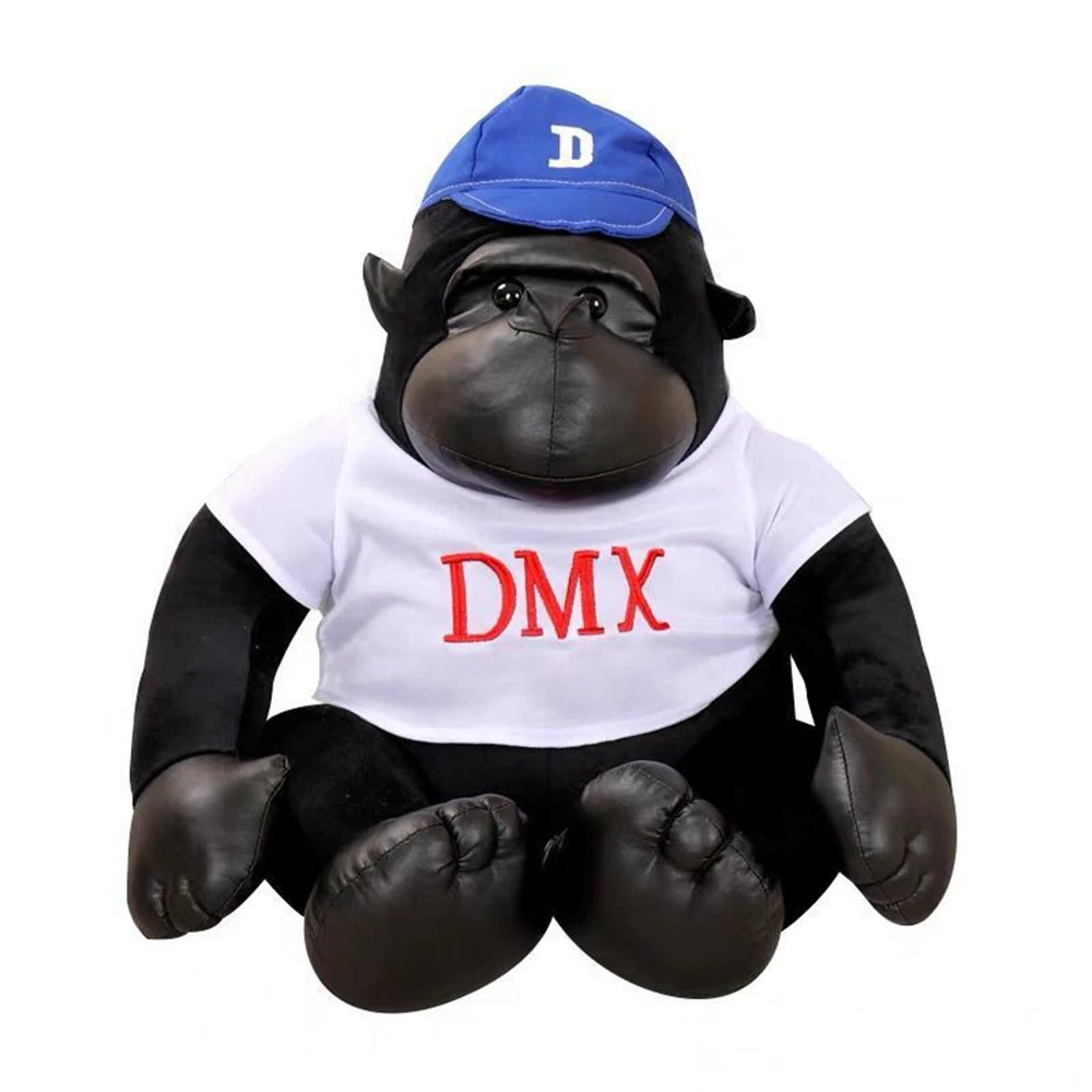 

Stuffed Toys Gorilla Wear Clothes Hat Plush Toys Kawaii Animal Soft Stuffed Doll Boys Girls Christmas Children Plush Gifts