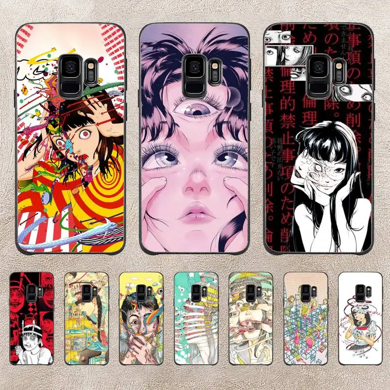 

Shintaro Kago Horror Cartoons Phone Case For Samsung Galaxy A51 A50 A71 A21s A71 A41 A70 A30 A22 A02s A53 A72 A73 5G Cover