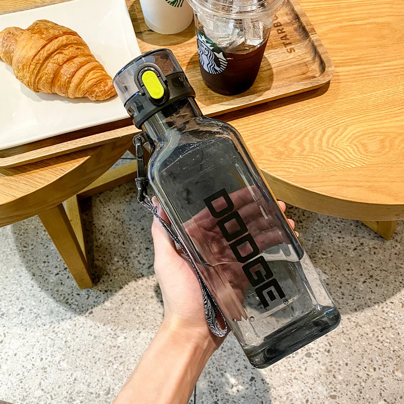 

1000ml Sports Water Bottles Gym Leak-proof Drop-proof Portable Direct Drinking Outdoor Sports Travel Kettle Drink Bottle Kettle