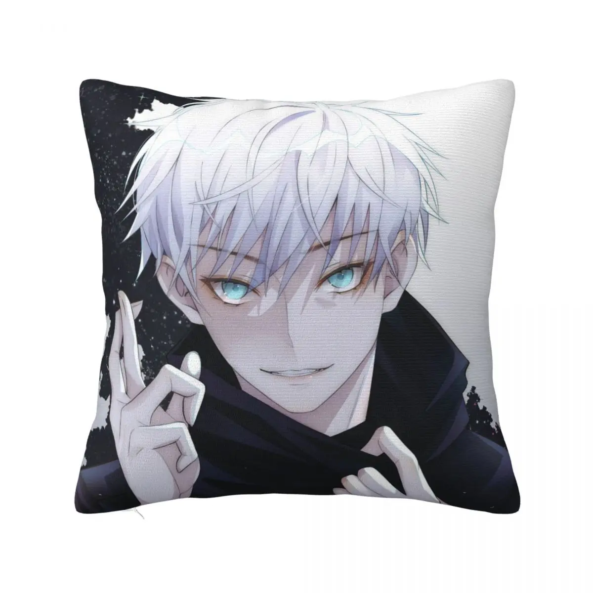 

Gojo Satoru Collage Manga Pillowcase Printing Cushion Cover Decoration Anime Throw Pillow Case Cover Home Square 40*40cm