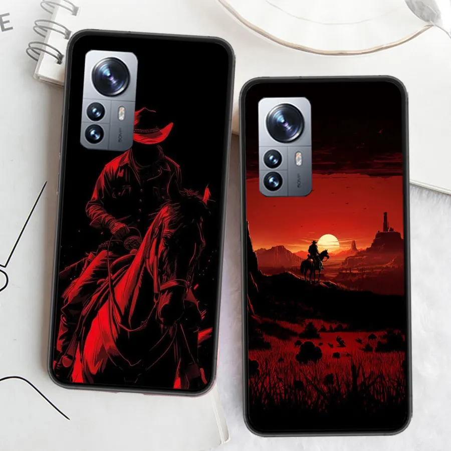 Чехол для телефона Arthur Morgan Red Dead Redemption 2 Xiaomi Poco X7 X6 X5 X4 X3 GT NFC M4 M5 Pro 5G M3 Mi F6 F5 F4 F3 F2 F1 Capa C