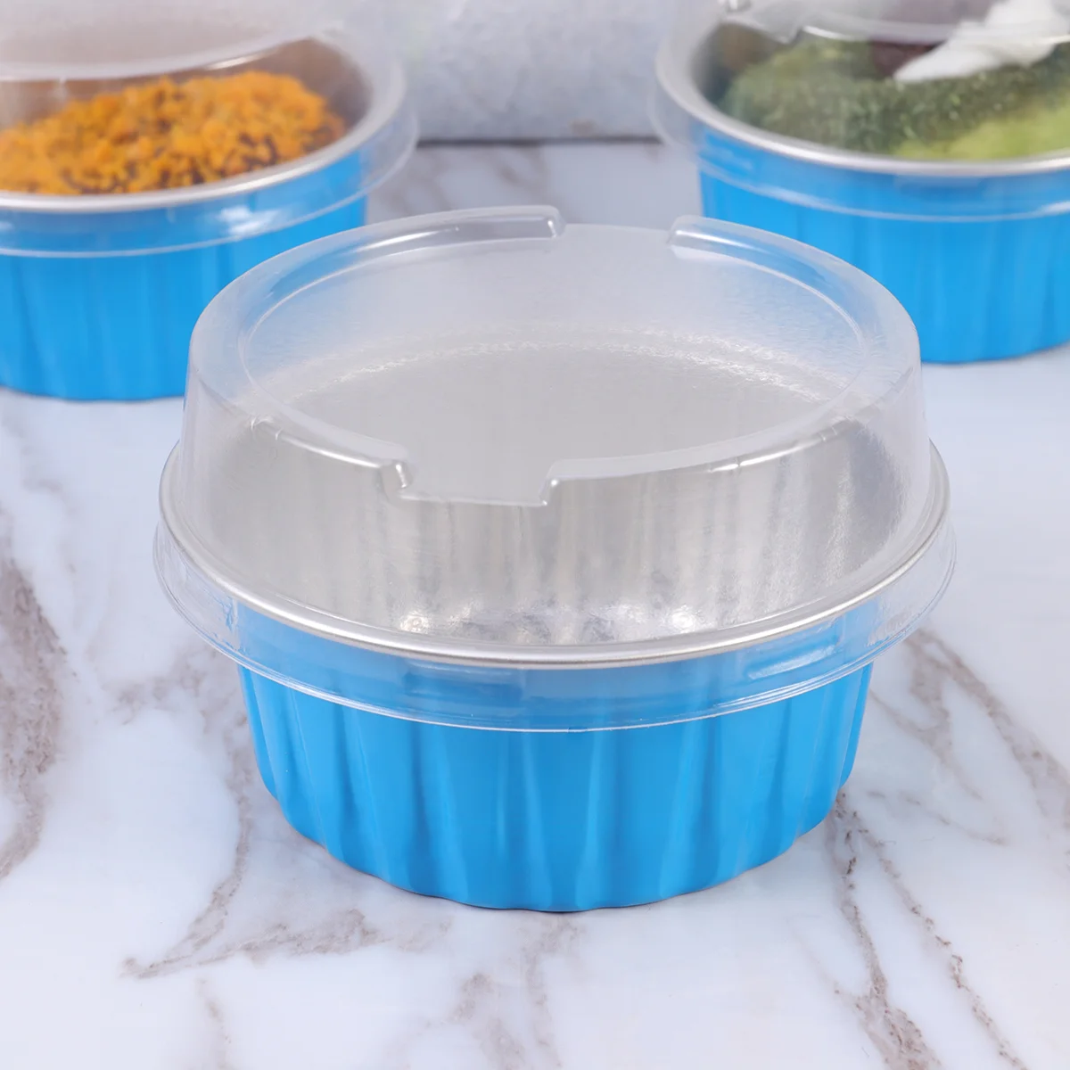 

Cupcake Cups Muffin Baking Pan Mini Liners Aluminum Tart Egg Disposable Cup Liner Cake Lids Molds Pans Paper Tins Yogurt