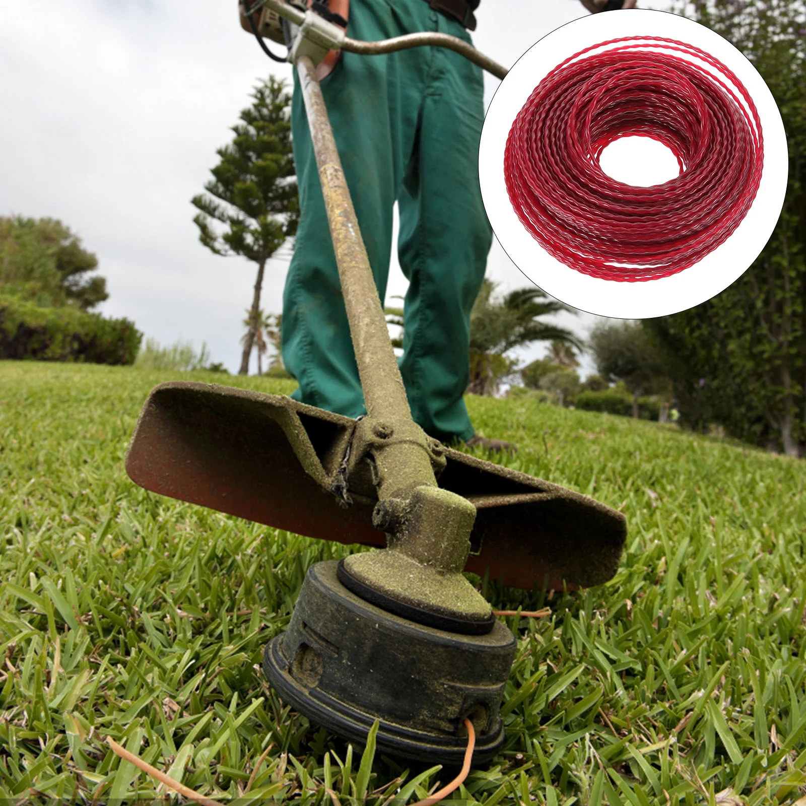

Trimmer Mower Parts Pruning Machine Lines Nylon Accessory Grass Eater Rope Lawn