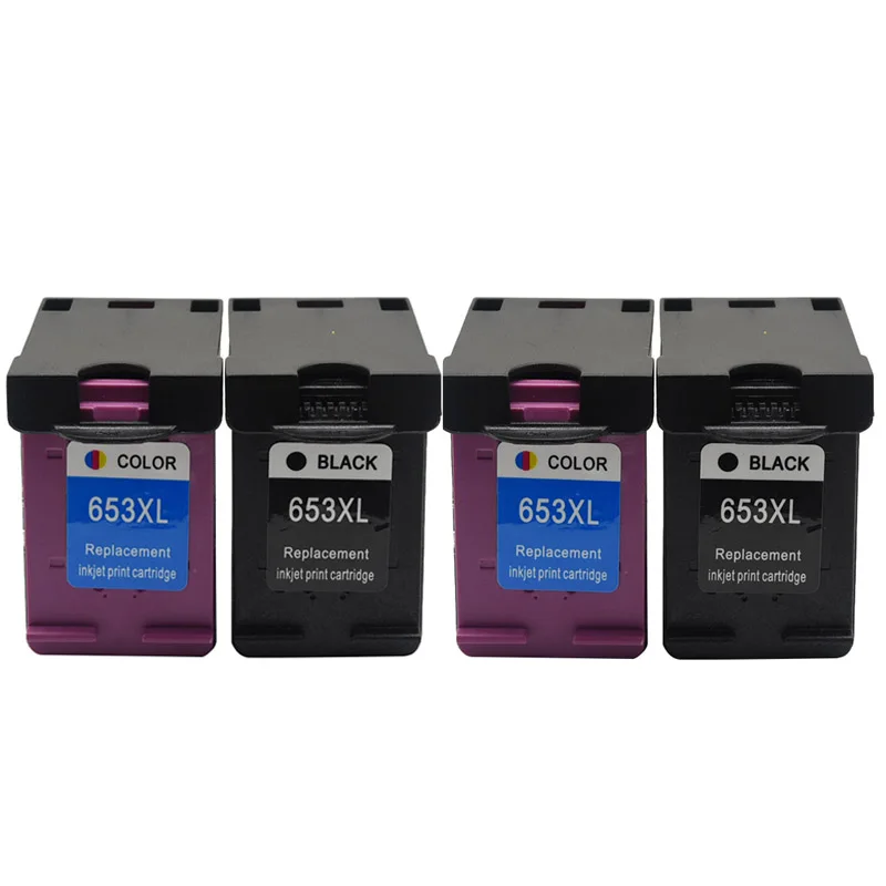 Восстановленный картридж для сменного принтера HP 653 653XL HP653 XL DeskJet Ink Advantage 6075 6475