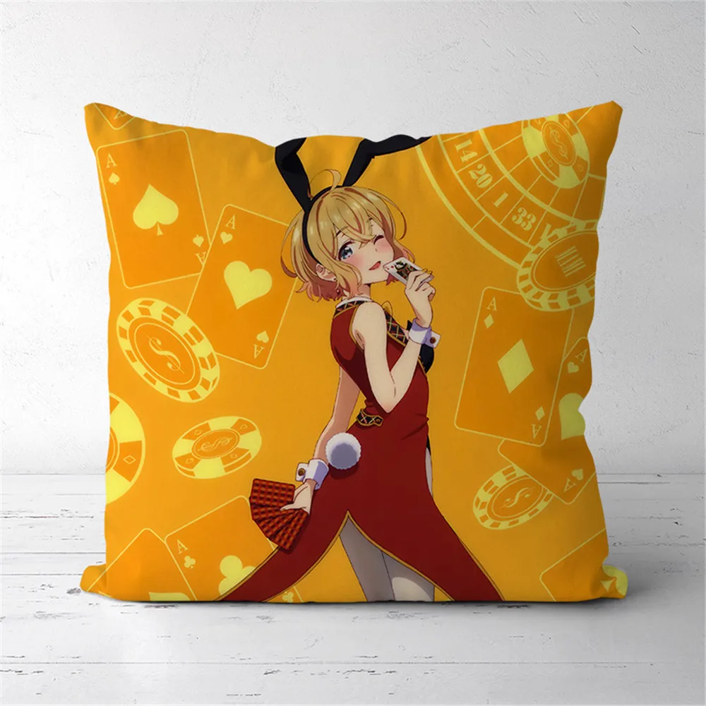 

Kanojo Okarishimasu Nanami Mami Anime two sided Pillow Cushion Case Cover 291